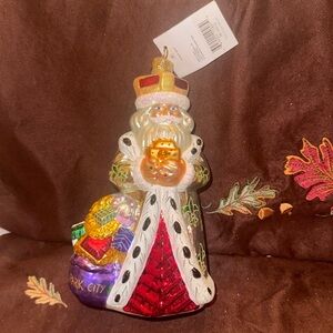 🐈‍⬛ Christopher Radko ornament “King of Joy”